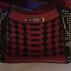 Nicole Lee leather crossbody.